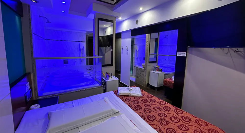 Suite del hotel Amapola, albergue transitorio moderno