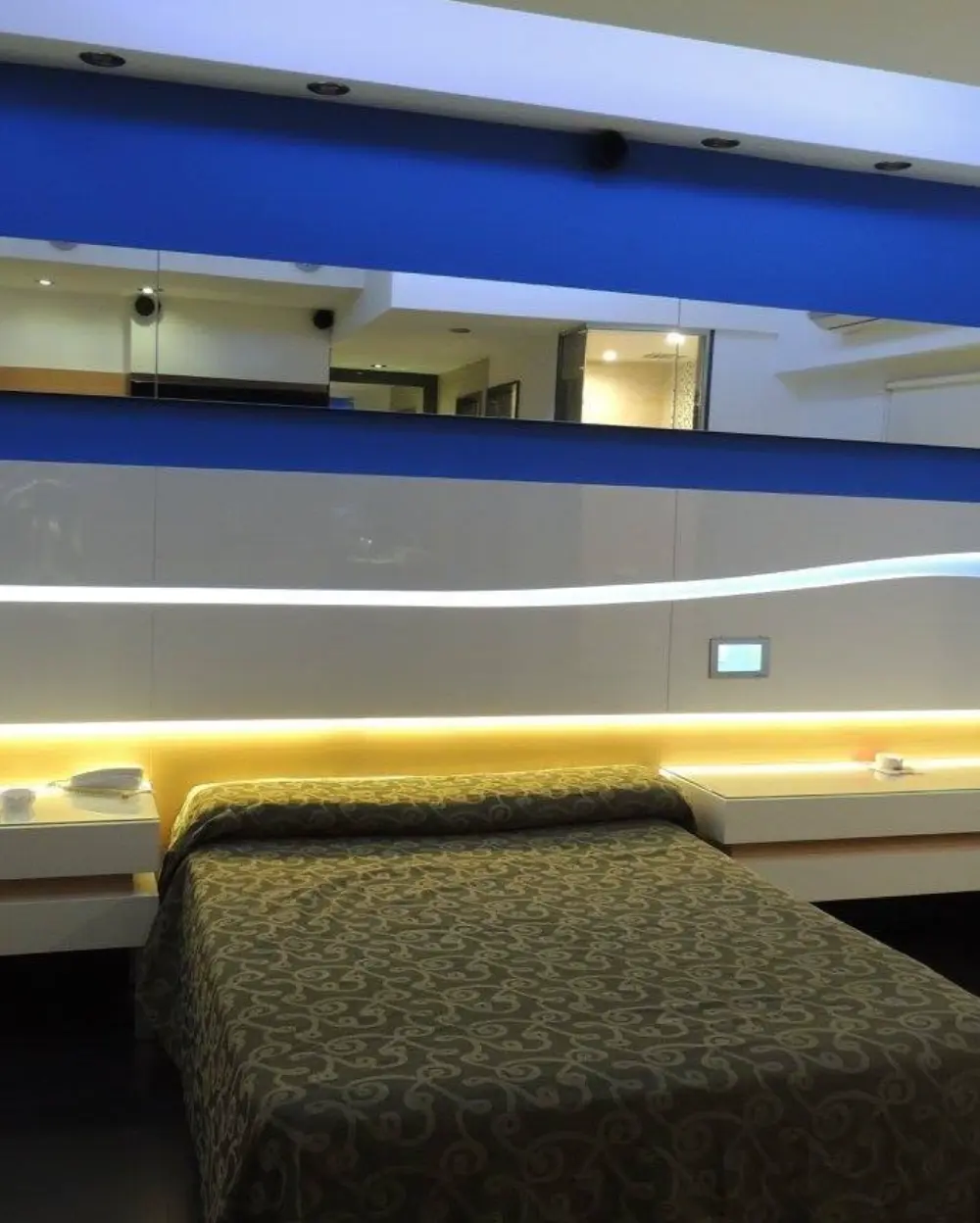 Ambiente romántico con luces LED en Caballito