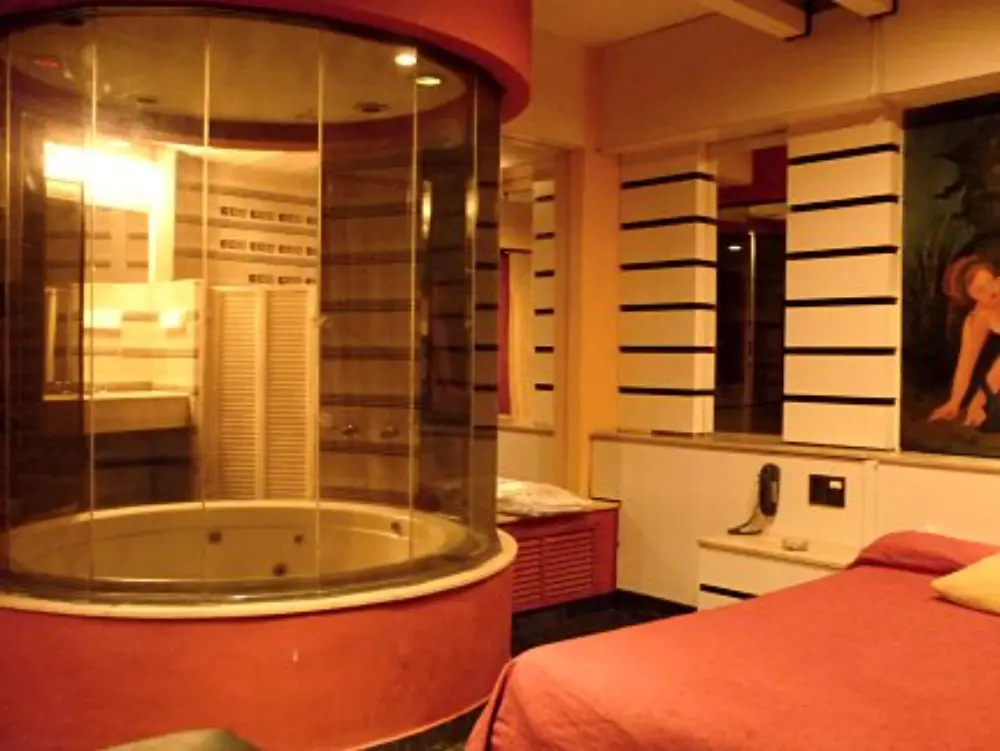 Albergue transitorio Constitución: baño romántico con hidromasaje doble