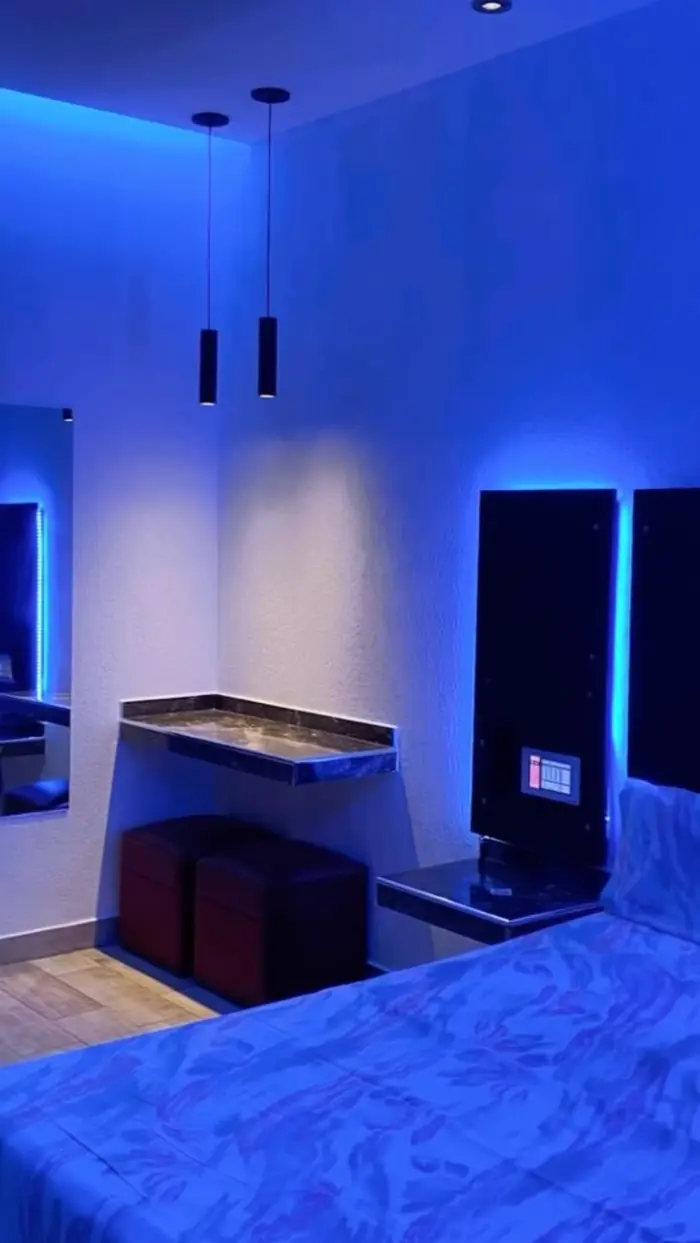Suite temática con baño y luces en Flores