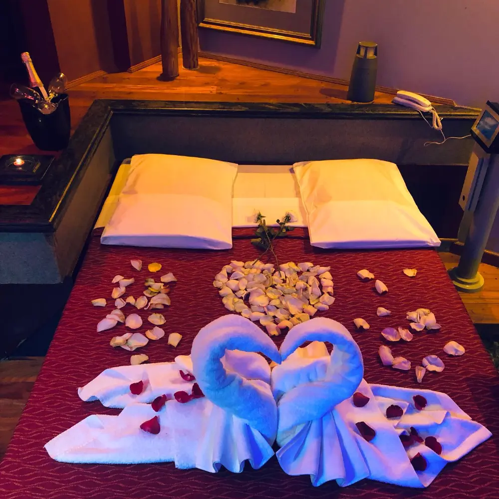 Suite especial con tema romántico en La Perla Flores