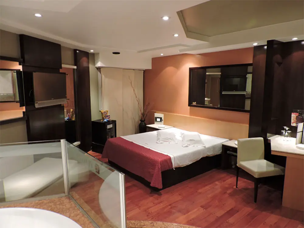 Habitación temática Neo en el albergue Hotel Platino en Caballito