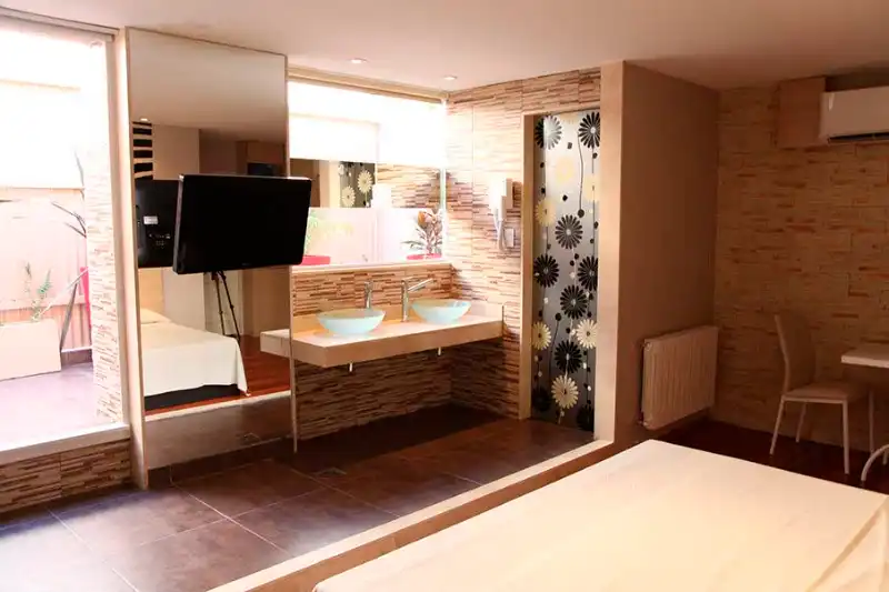 Telo Valentino en Microcentro con hidromasaje y luz tenue