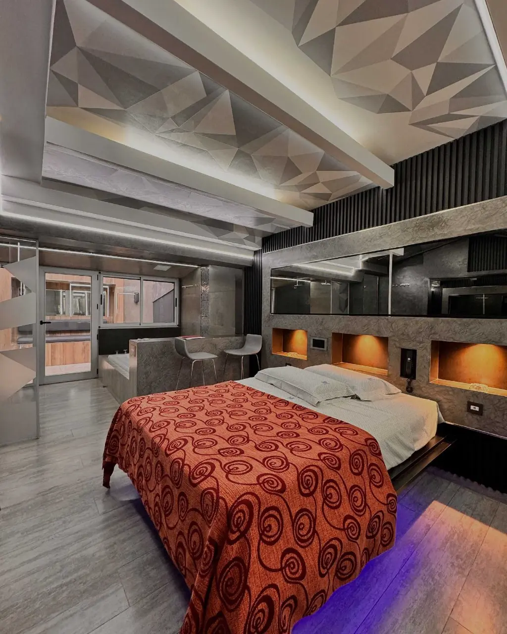 Habitación equipada con aire acondicionado y ambiente relajado – Hotel Oeste San Justo